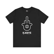 "FUCK KANYE HAMSA" Black T-shirt for Men