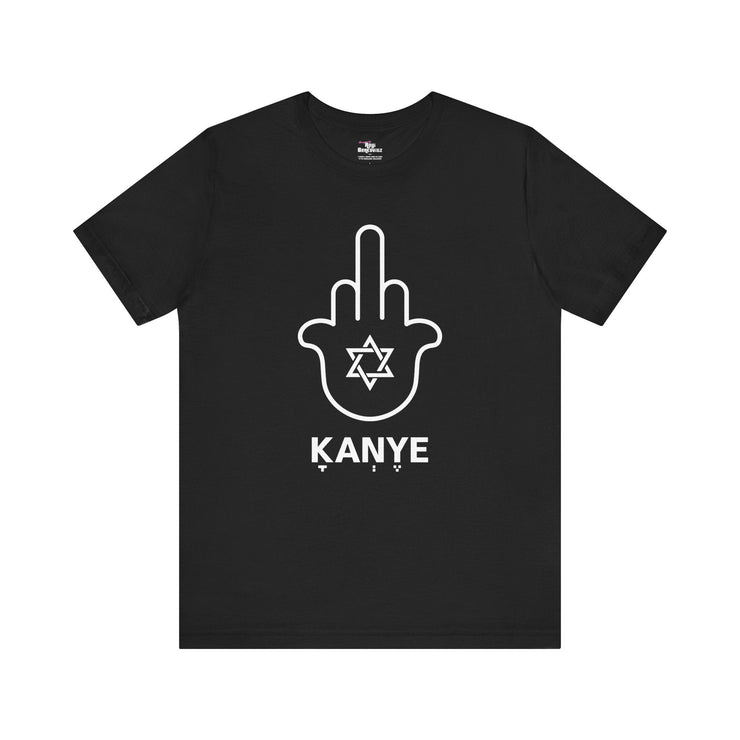 "FUCK KANYE HAMSA" Black T-shirt for Men