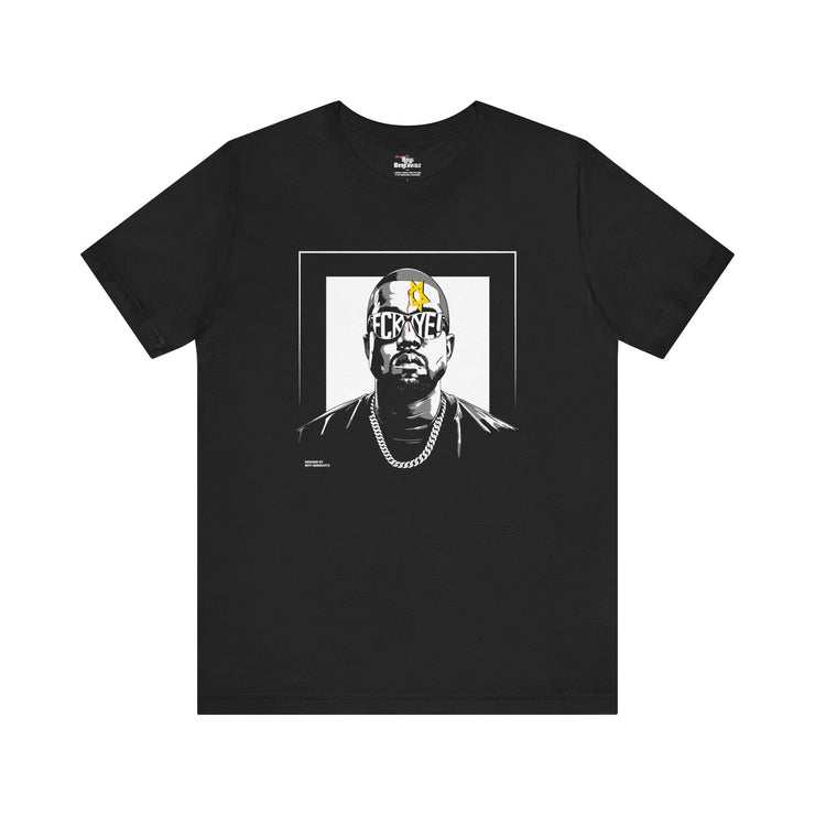 "FCK YE!" Black T-shirt for Men