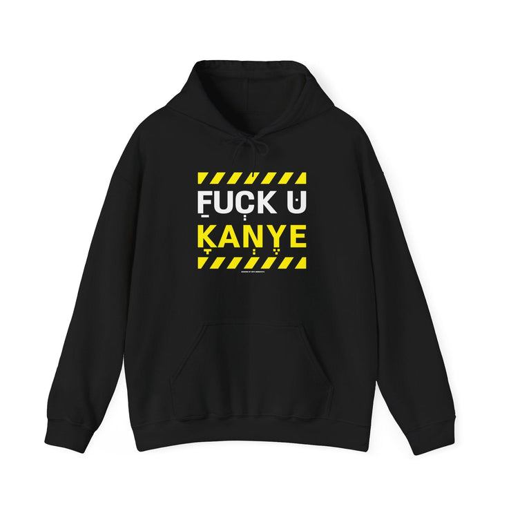 "FUCK YOU KANYE" Black Custom Unisex Hoodie