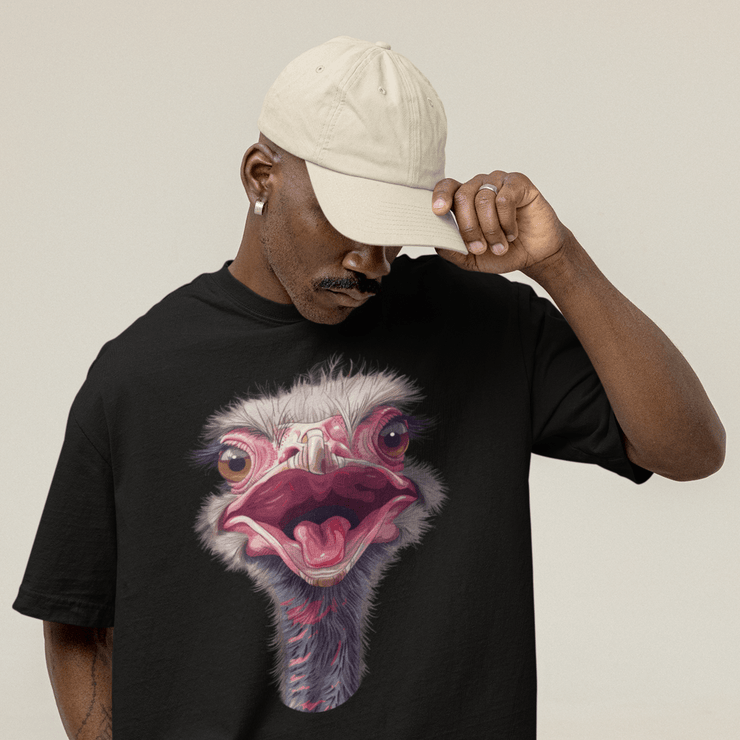 "The Ostrich" Oversized Unisex T-shirt | Limited Edition