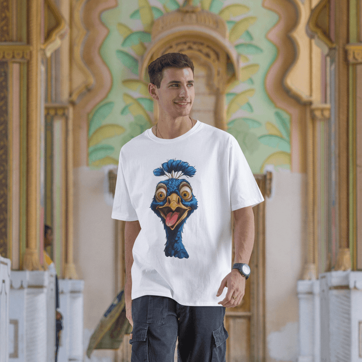 "The Peacock" Oversized Unisex T-shirt | Limited Edition