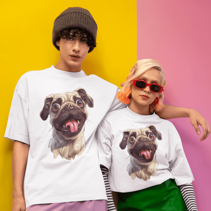 "The Pug" Oversized Unisex T-shirt | Limited Edition