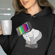 Printify Hoodie "Fart on TV"  Custom Unisex Hoodie