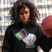 Printify Hoodie "Fart on TV"  Custom Unisex Hoodie