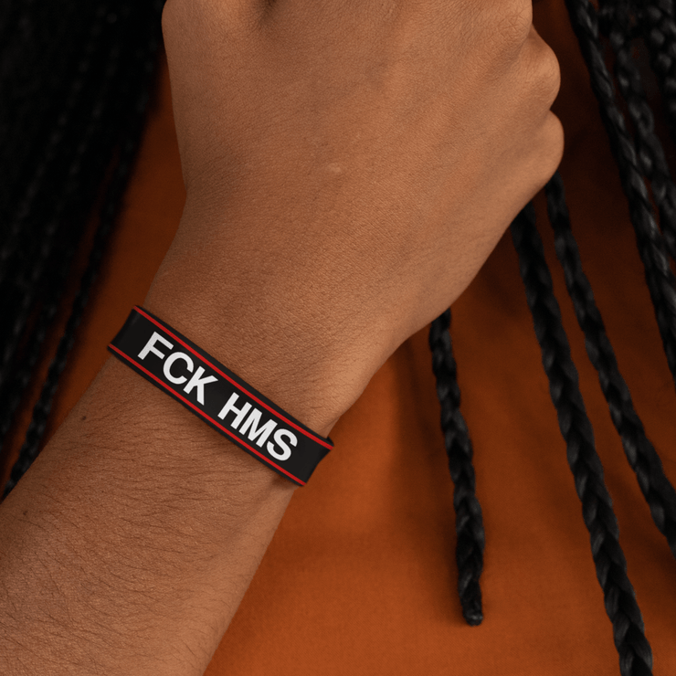 Designs by Royi Berkovitz "FCK HMS" Wristbands Pack