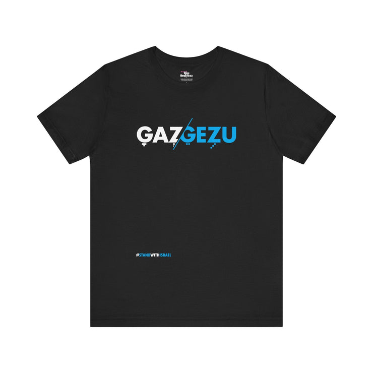 Printify T-Shirt Black / S "Gazgezu" Black T-shirt for Men