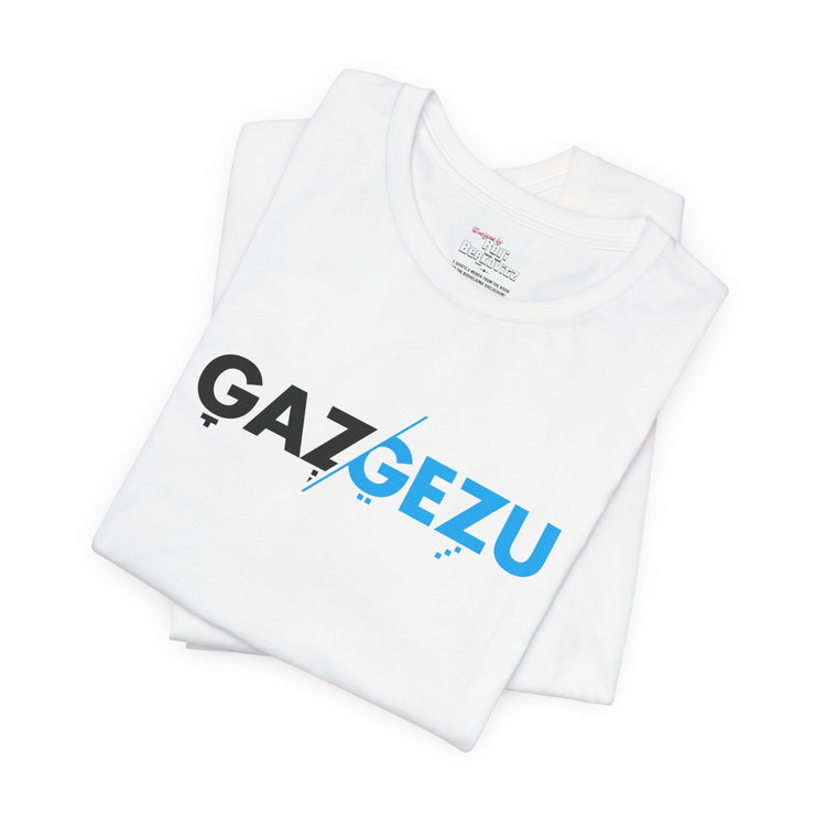 Printify T-Shirt "Gazgezu" White T-shirt for Men