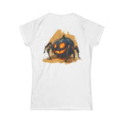 Printify T-Shirt "Halloween Spider" Custom T-Shirt for Women