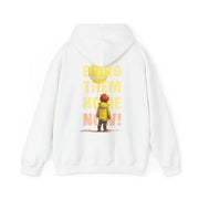 Printify Hoodie "Yellow Balloon" White Custom Unisex Hoodie