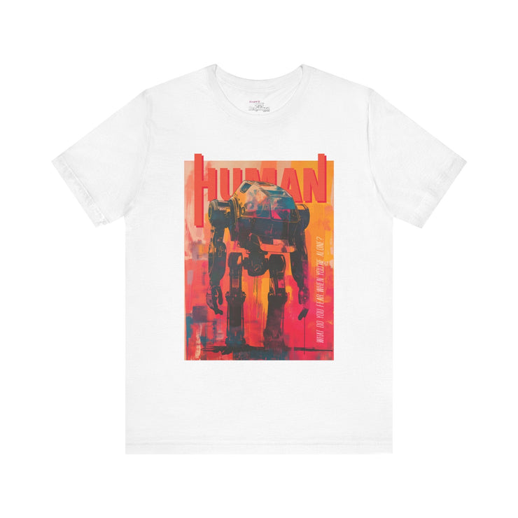 Printify T-Shirt White / S "Human" T-shirt for Men