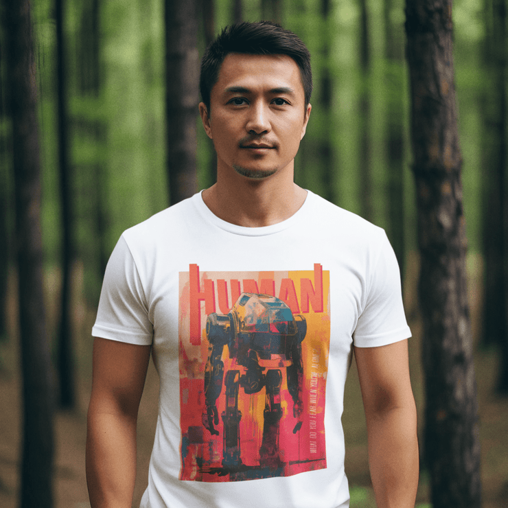 Printify T-Shirt "Human" T-shirt for Men