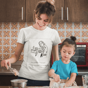 Printify T-Shirt "Kitchen" | Hilarious Hebrew T-shirt