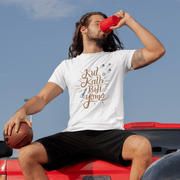 Printify T-Shirt "Kul Kalb" White T-shirt for Men