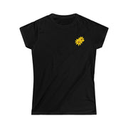 Printify T-Shirt Black / M "Monkey Music"  Custom T-Shirt for Women