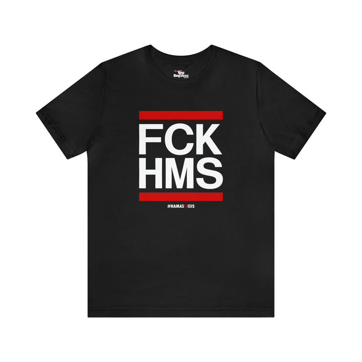Printify T-Shirt Black / S "FCK HMS" T-shirt for Men