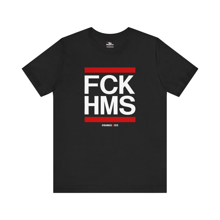 Printify T-Shirt Black / S "FCK HMS" T-shirt for Men