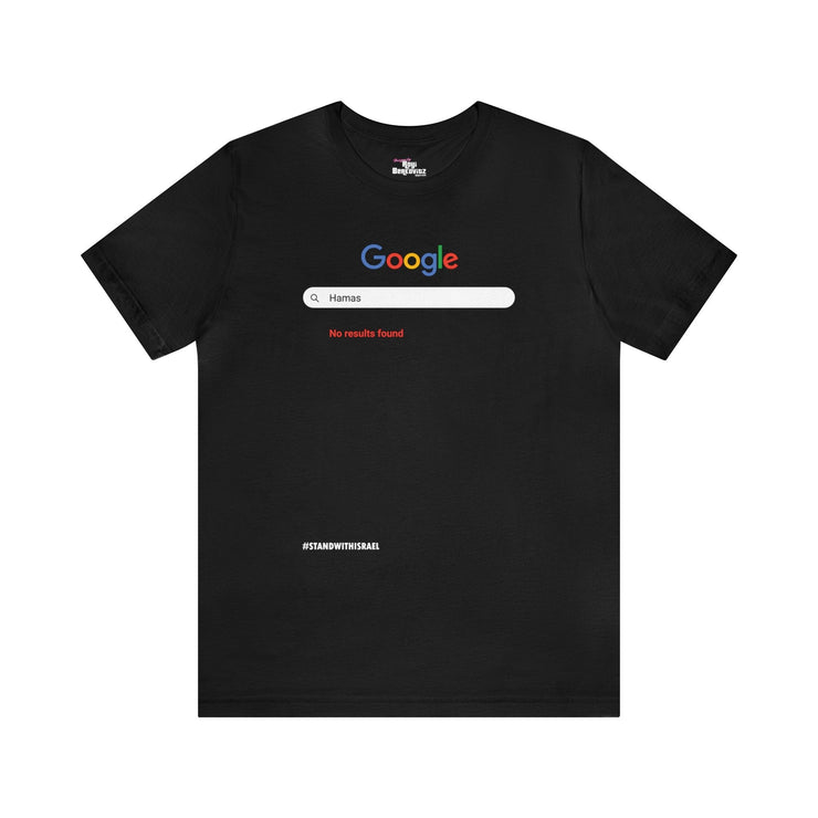 Printify T-Shirt Black / S "Search Bar" Black T-shirt for Men