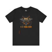 Printify T-Shirt Black / S "Shager" Black T-shirt for Men