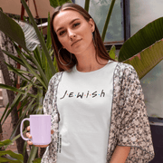 Printify T-Shirt "Jewish" White Custom T-Shirt for Women