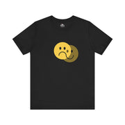 Printify T-Shirt "Mixed Feelings" Black T-shirt for Men