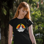 Printify T-Shirt "Rainbow" Black Custom T-Shirt for Women