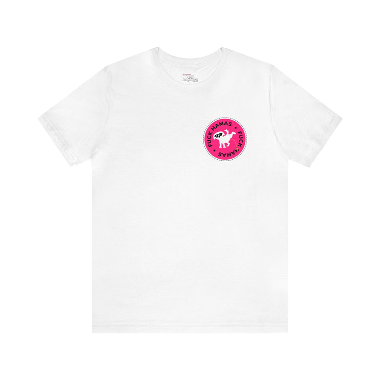 Printify T-Shirt White / S "Hamas Dog" White T-shirt for Men