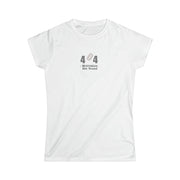 Printify T-Shirt White / S "Motivation Not Found" White Custom T-Shirt for Women  | Art by Noa Bar Lev