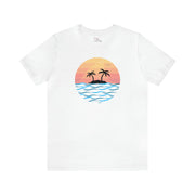 Printify T-Shirt White / S "Sunset" T-shirt for Men