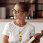 Printify T-Shirt "Yellow Balloon" Custom T-Shirt for Women