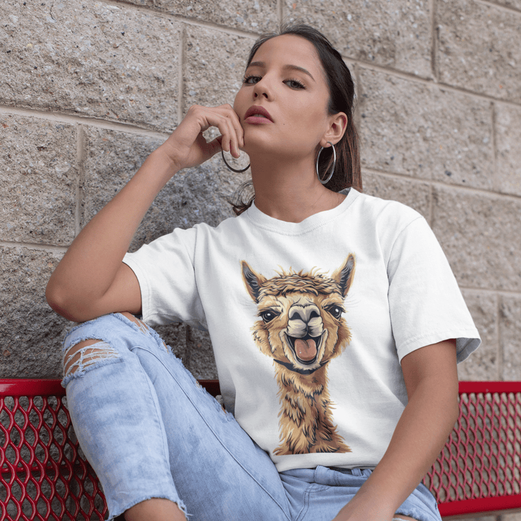 Designs by Royi Berkovitz  "The Alpaca" Oversized Unisex T-shirt | Limited Edition