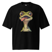 Designs by Royi Berkovitz  Black / S "The Frog" Oversized Unisex T-shirt | Limited Edition