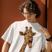 Designs by Royi Berkovitz  "The Giraffe" Oversized Unisex T-shirt | Limited Edition