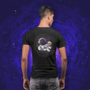 Printify T-Shirt "Space Beer" T-shirt for Men