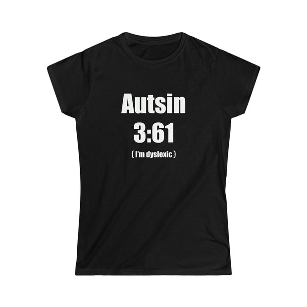 Printify T-Shirt Black / S "3:61"  Custom T-Shirt for Women