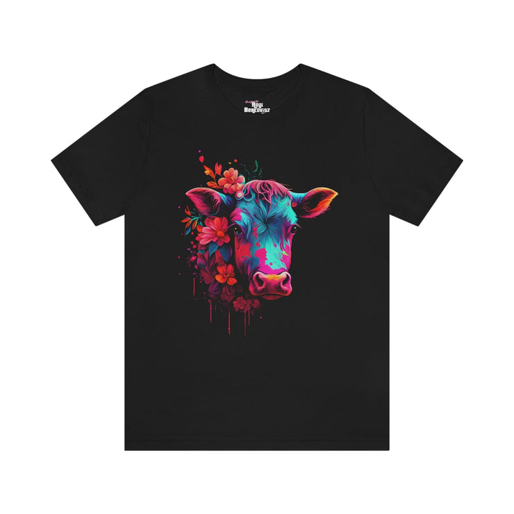 Printify T-Shirt Black / S "Holy Cow" T-shirt for Men