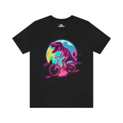 Printify T-Shirt Black / S "Jurassic Rider" T-shirt for Men