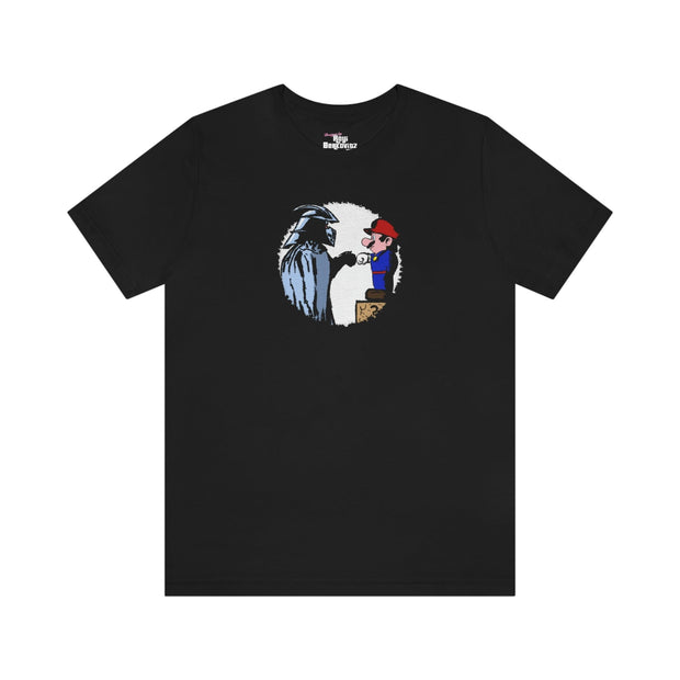 Printify T-Shirt Black / S "The Fist Bump" T-shirt for Men
