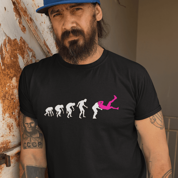 Printify T-Shirt "Evolution" T-shirt for Men