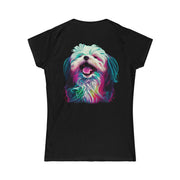 Printify T-Shirt "Happy"  Custom T-Shirt for Women