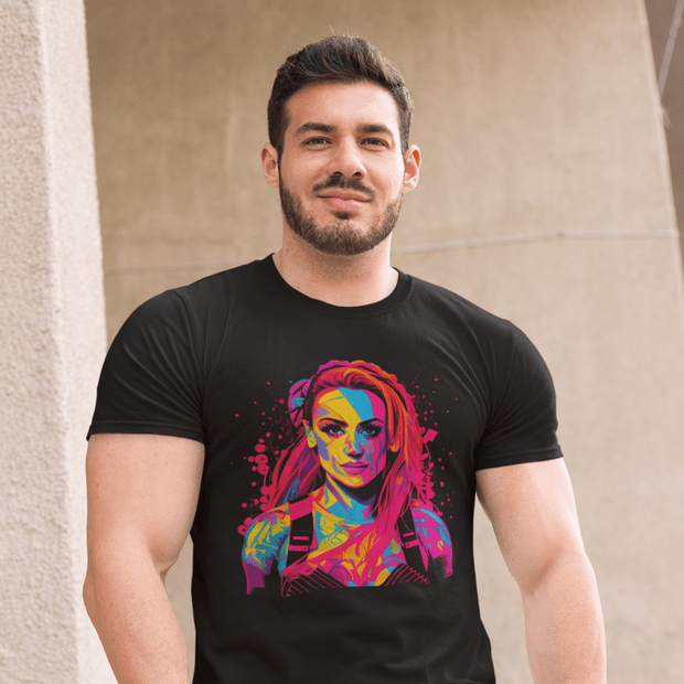 Printify T-Shirt "Warrior Woman" T-shirt for Men